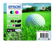 Cartuchos de tinta multipack Epson 34XL + 34 T3471 T3462 T3463 T3464 C13T34794010 comprar usado  Enviando para Brazil