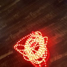 Luzes de LED 13-14 pés de comprimento ótimo estado 1 cor apenas vermelho e laranja misturado comprar usado  Enviando para Brazil