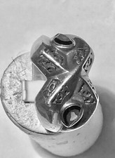 Bague ancienne argent d'occasion  Saint-Aubin-du-Cormier