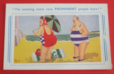 Saucy comic postcard for sale  HUNTINGDON