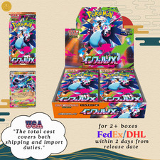 Pokemon Inferno X Booster Box Japonês com Encolhimento, usado comprar usado Pokemon Inferno X Booster Box Japonês com Encolhimento, usado comprar usado  Enviando para Brazil