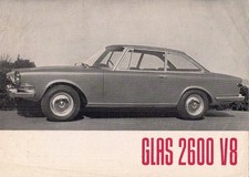 Glas 2600 coupe for sale  UK