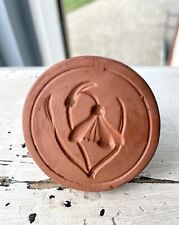 Antique butter stamp for sale  VENTNOR