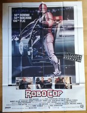 ROBOCOP ficção científica original francês GRANDE pôster do filme '88, usado comprar usado  Enviando para Brazil