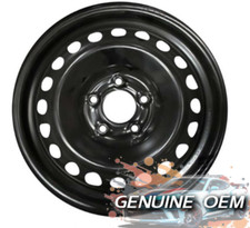 Aro de roda de aço preto 15"x6" de fábrica OEM para 2010-2013 KIA SOUL comprar usado  Enviando para Brazil