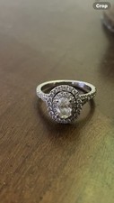 Engagement ring white for sale  Pecan Gap