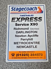 Stagecoach darlington bus for sale  GLASGOW