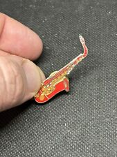 Saxophone badge enamel for sale  LEEDS