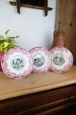 Lot assiettes parlantes d'occasion  Bourg-Achard