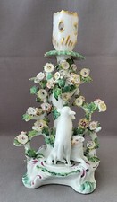 Antique derby candlestick for sale  RUGBY
