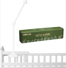 Usado, Berço móvel suporte de braço branco 27” cabide ajustável madeira quarto de bebê comprar usado  Enviando para Brazil