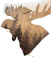 Moose wall decor for sale  Montvale