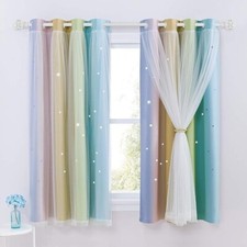 Rainbow curtains kids for sale  SUTTON-IN-ASHFIELD