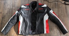 Motorradjacke schwarz rot gebraucht kaufen Motorradjacke schwarz rot gebraucht kaufen  Großenwiehe