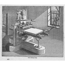 Stanhope printing press for sale  GLASGOW