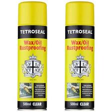 Tetroseal clear wax for sale  ROCHDALE