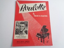 Sheet music roulette for sale  CLACTON-ON-SEA