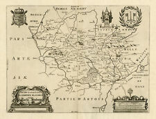 Antique map ditio d'occasion  Expédié en Belgium