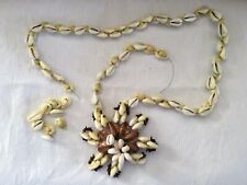 Collier cauris vintage d'occasion  Nice-