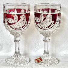 Hofbauer bleikristall goblets for sale  EASTBOURNE