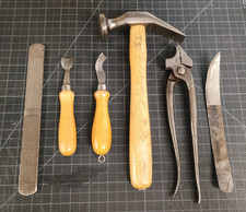 ferramentas de sapateiro, ferramentas de sapateiro, fabricação de botas, importadas comprar usado  Enviando para Brazil