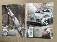Par de anuncios de revistas Schick Titanium 2009 anuncios divertidos segunda mano  Embacar hacia Mexico