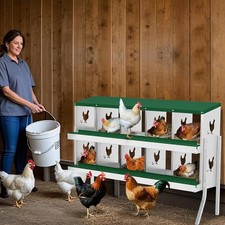 Compartment chicken nest for sale  UK