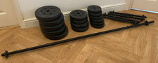 Dumbell barbell plates for sale  LONDON