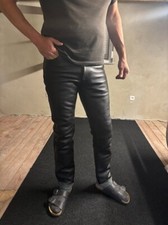 Fastway lederjeans . gebraucht kaufen  Hirschaid
