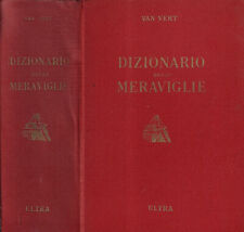 Dizionario delle meraviglie. usato  Italia