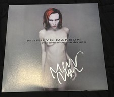 Marilyn manson signed for sale  Glendora
