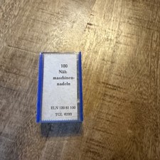 Nähmaschinennadeln 100 stück gebraucht kaufen  Schlettau