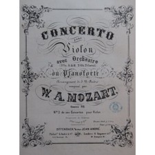 Mozart concert 211 d'occasion  Blois