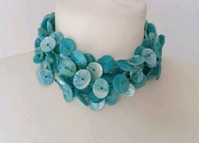 Retro turquoise dyed for sale  LONDON