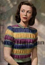 Knitting pattern lady for sale  WIDNES