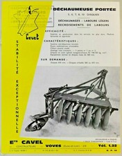 Prospectus brochure cavel d'occasion  Auneau