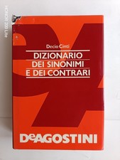 Decio cinti dizionario usato  Piombino Dese
