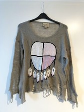 Wildfox pullover taupe gebraucht kaufen  Hannover