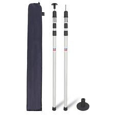 Telescopic tarp poles for sale  WISBECH