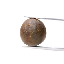 Usado, Diamante cru antigo 13+tcw chocolate marrom cinza mistura cor meio ovo forma diamante comprar usado  Enviando para Brazil
