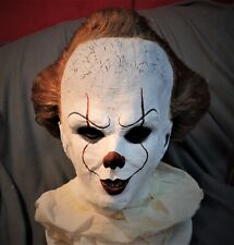 MÁSCARA DE LÁTEX PENNYWISE CLOWN IT Halloween HORROR Stephen King MÍMEL ADEREÇO COSPLAY comprar usado  Enviando para Brazil