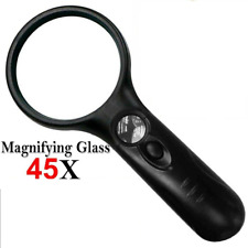 Handheld 45x magnifier for sale  EDGWARE