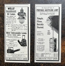 Wells wells lamps for sale  LONDON