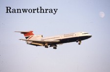 Slide de aeronave original HS-121 Trident 1C British Airways LHR 1980 #8284, usado comprar usado  Enviando para Brazil