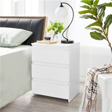 White drawer bedside for sale  IPSWICH
