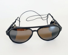 ÓCULOS DE SOL VUARNET SKILYNX PX GRADIENTE GLACIER FRANÇA COM COURO PRETO VINTAGE comprar usado  Enviando para Brazil