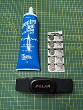 Kit de monitor de frequência cardíaca Polar H10 com gel e baterias Parker Spectra comprar usado  Enviando para Brazil