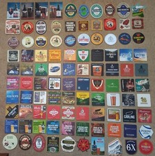 100 beer mats for sale  WARWICK