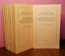 Posatori latini volumi usato  Brescia