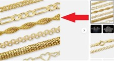 Collana catena oro usato  Recanati